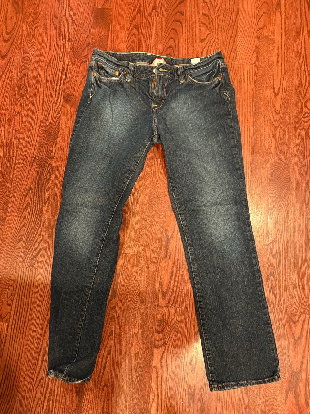 Lucky Women's Dark Blue Straight Leg Jeans - size 12